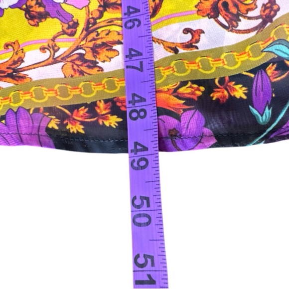 ECI NEW YORK Long Sleeve Floral Patchwork Print Midi Dress, Size 8. - Picture 11 of 11